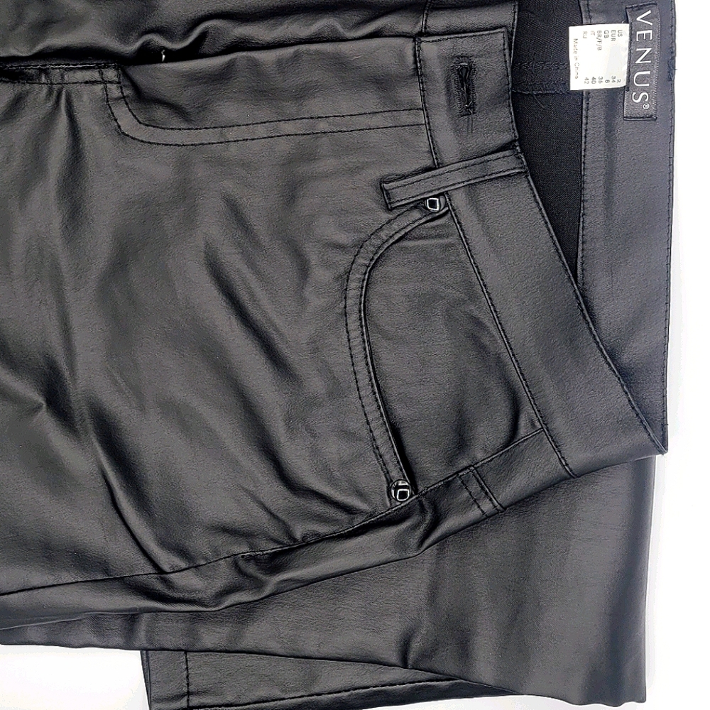 Venus patent leather pants